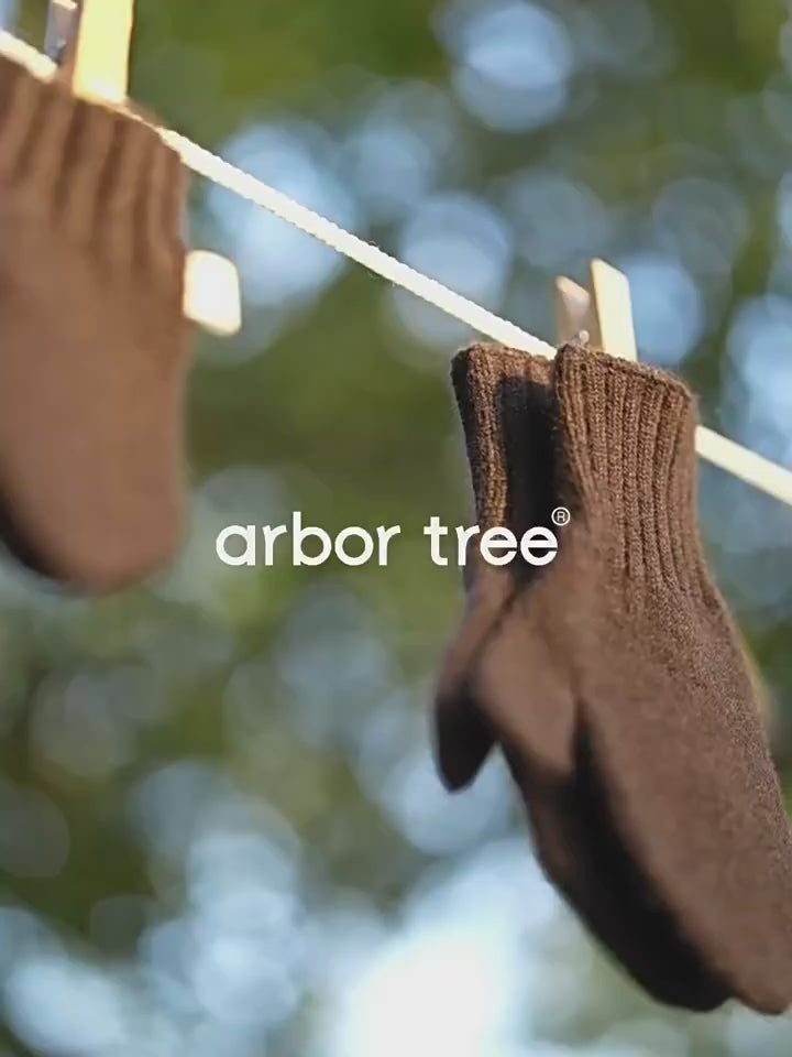 ArborTree 30% Yak Down + 70% Merino Wool Matching Parent-Child Fall/Winter Warm Mittens (Hand Wash)