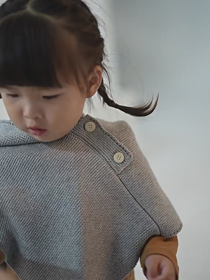 ArborTree Organic Cotton and Cashmere Unisex Spring, Autumn, and Winter Knit Shawl and Cape—Warm, Thick, and Soft Against the Skin