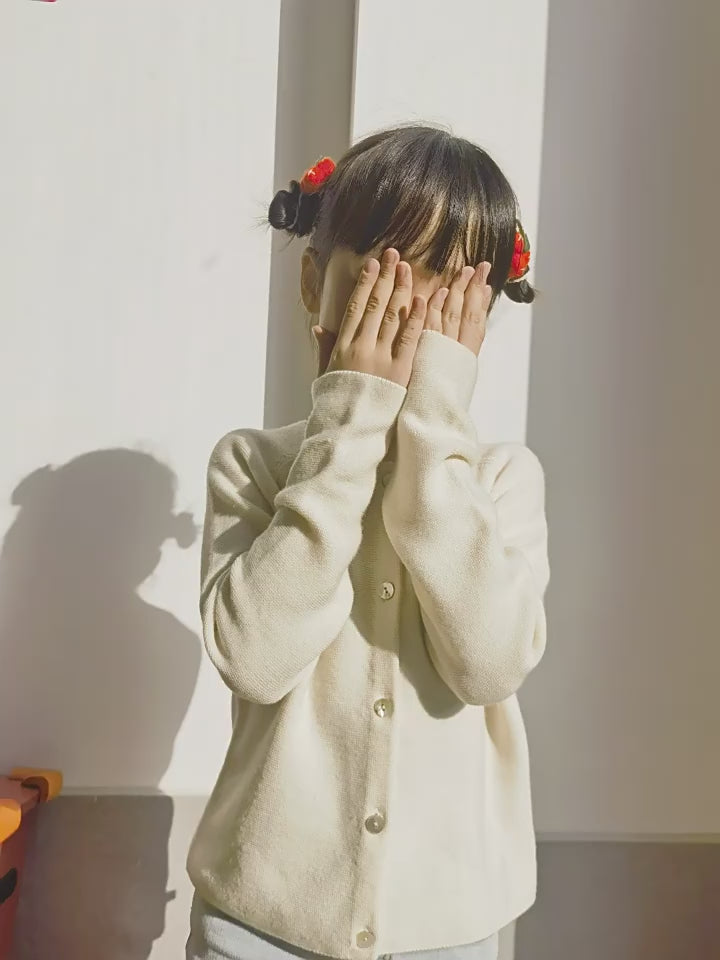 ArborTree --100% Merino Wool Baby Cardigan Coat