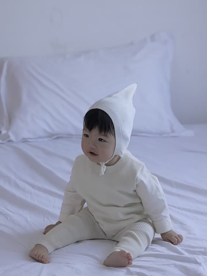 Cashmere Wool Infant & Toddler Thermal Leggings – Adjustable Waist, Autumn/Winter