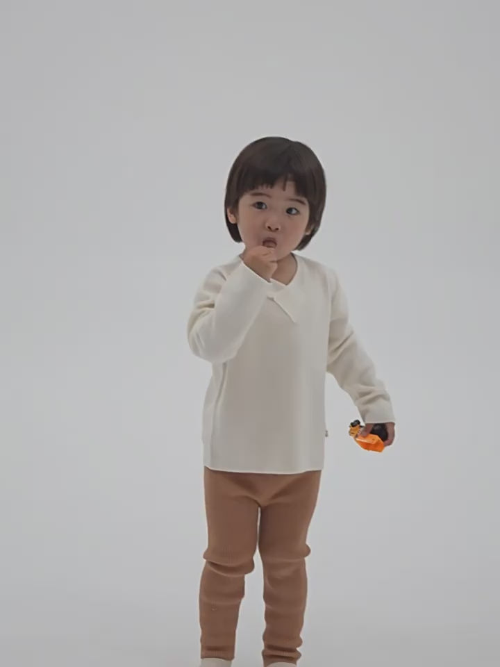 ArborTree 100% Baselwool Baby Pullover Button Down Sweater