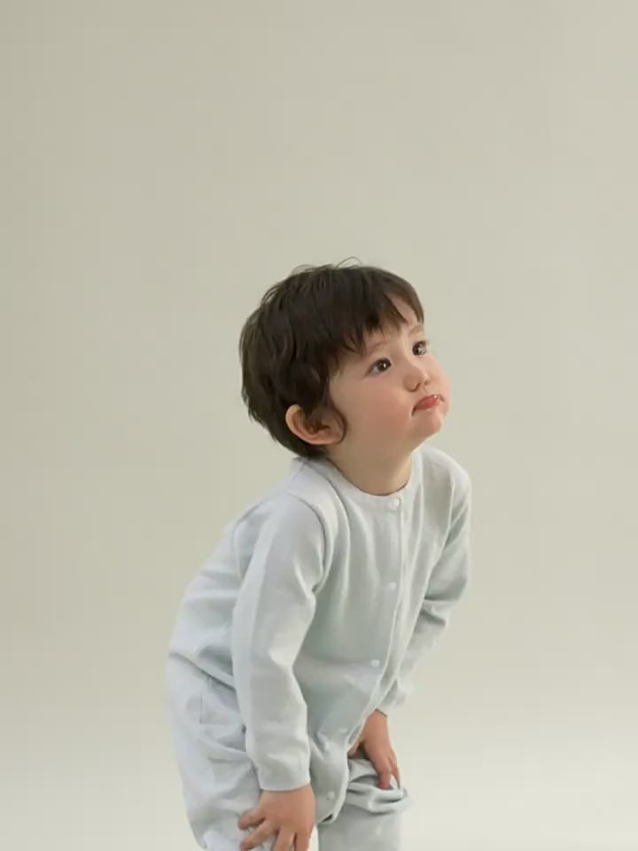 Organic Cotton and Cashmere Baby and Toddler Knit Front-Opening Romper (Lightweight)